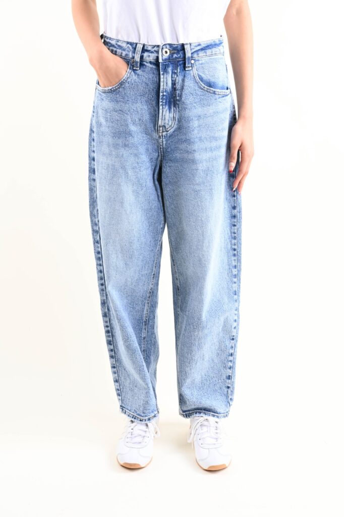 JEANS BALLOON LAVAGGIO CHIARO 