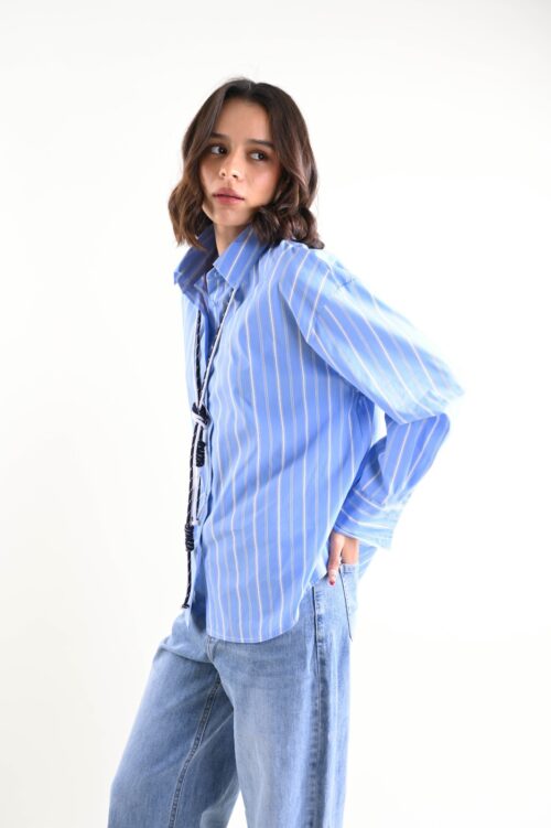 Alternative view of CAMICIA A RIGHE