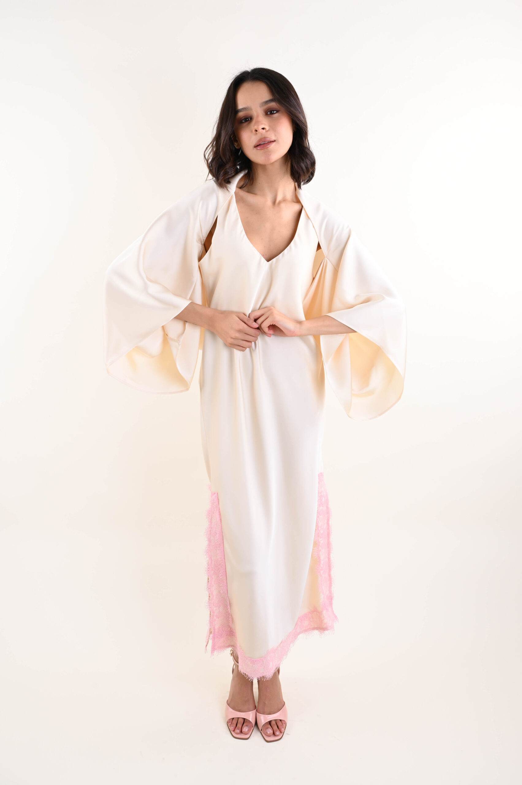 PKCP0706-06_BURRO COPRISPALLE CON MANICHE AMPIE - Burro, TU