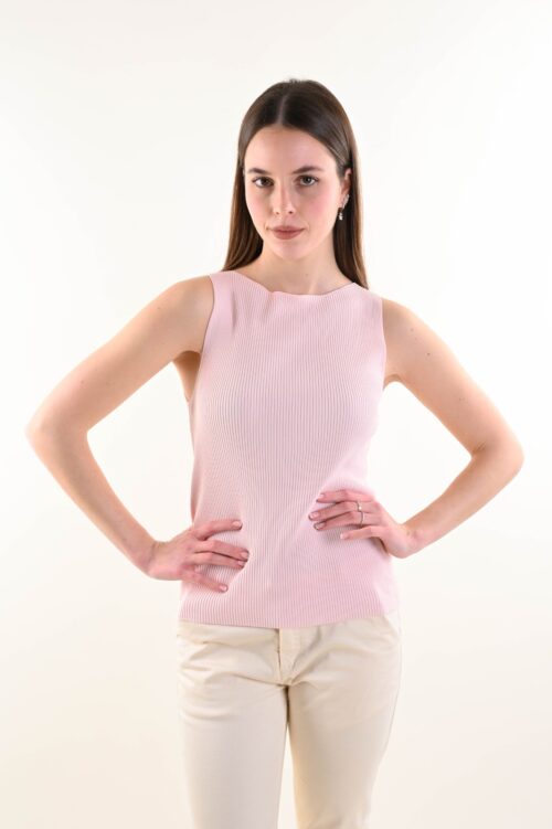 CANOTTA CON LAVORAZIONE A COSTINE