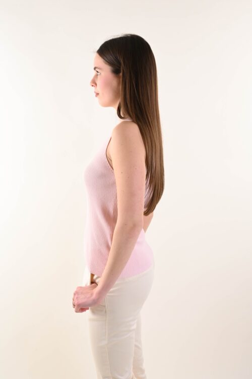 Alternative view of CANOTTA CON LAVORAZIONE A COSTINE