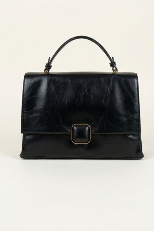 Alternative view of BORSA A MANO CON CHIUSURA SQUADRATA