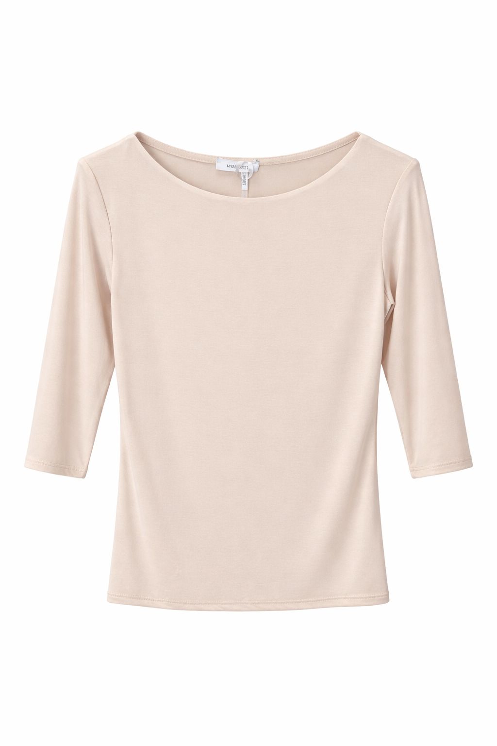 6a6c41aa-cf0a-4067-897c-59ce1966263f MAGLIA BASICA SCOLLO ROTONDO - Beige, TU