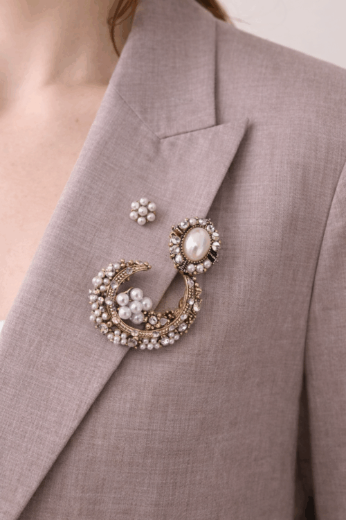 SET 3 SPILLE CON PERLE