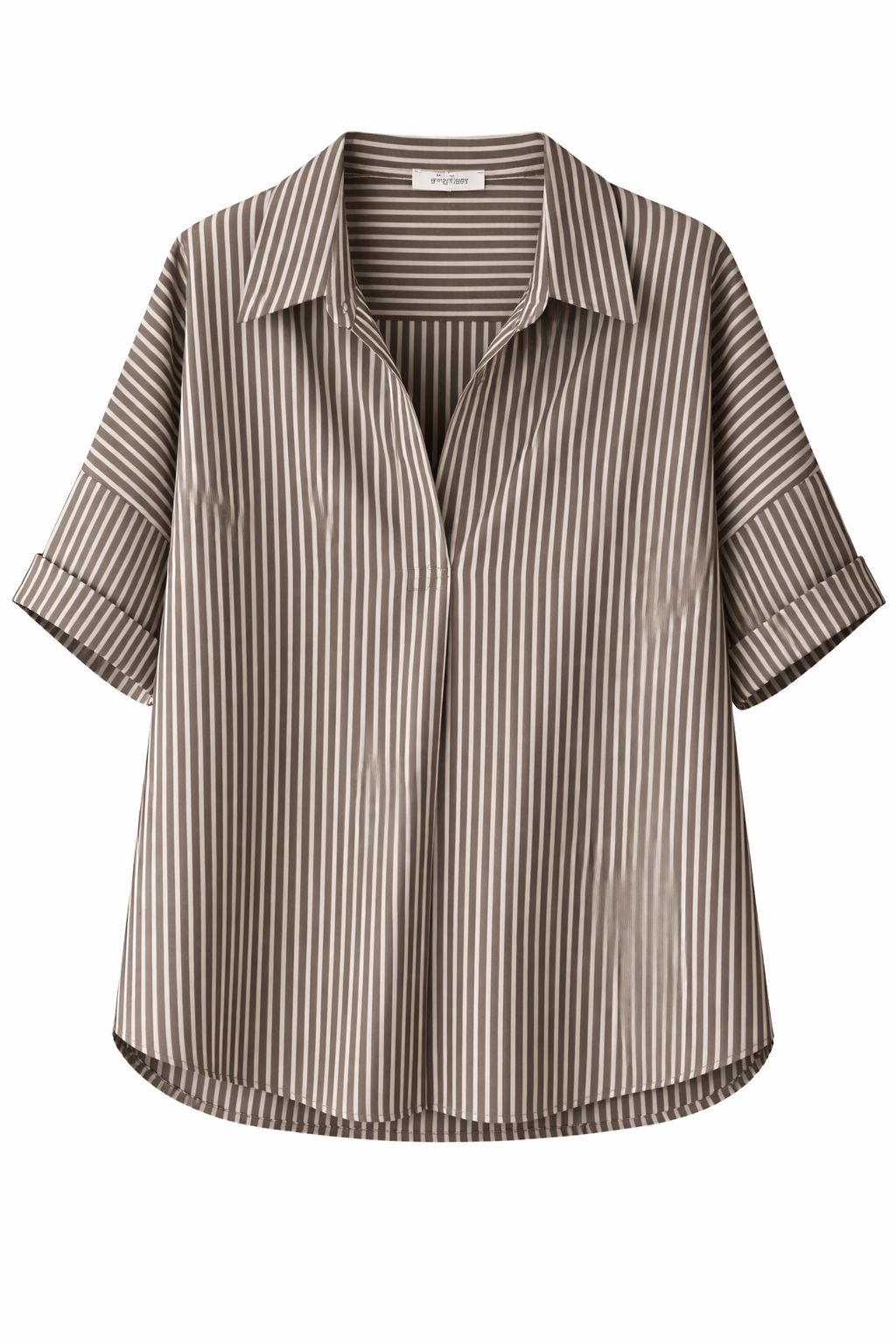 ChatGPT Image 2 mar 2026, 11_57_23 BLUSA A RIGHE CON SCOLLO A V - Μόκα, TU