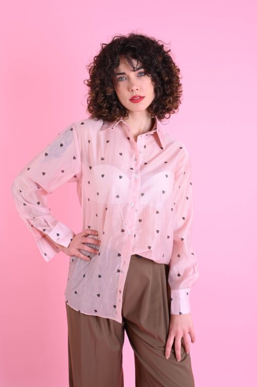 CAMICIA CON CUORICINI