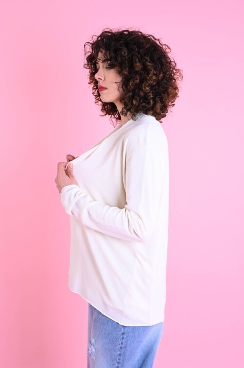 Alternative view of CARDIGAN SENZA BOTTONI