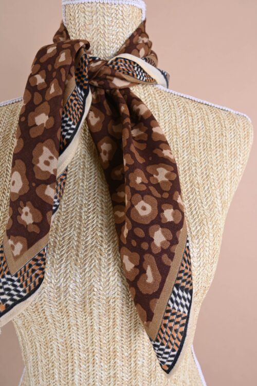 Alternative view of FOULARD FANTASIA MACULATA