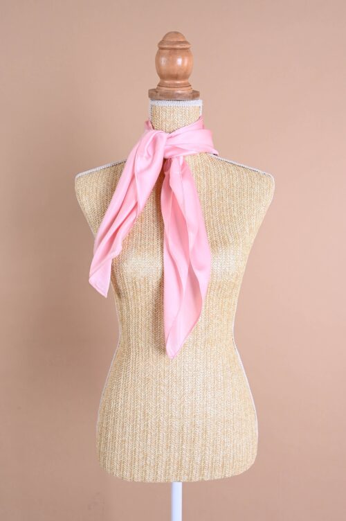 Alternative view of FOULARD A TINTA UNITA