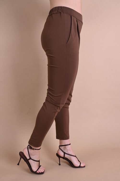 Alternative view of PANTALONI A SIGARETTA CON ELASTICO IN VITA