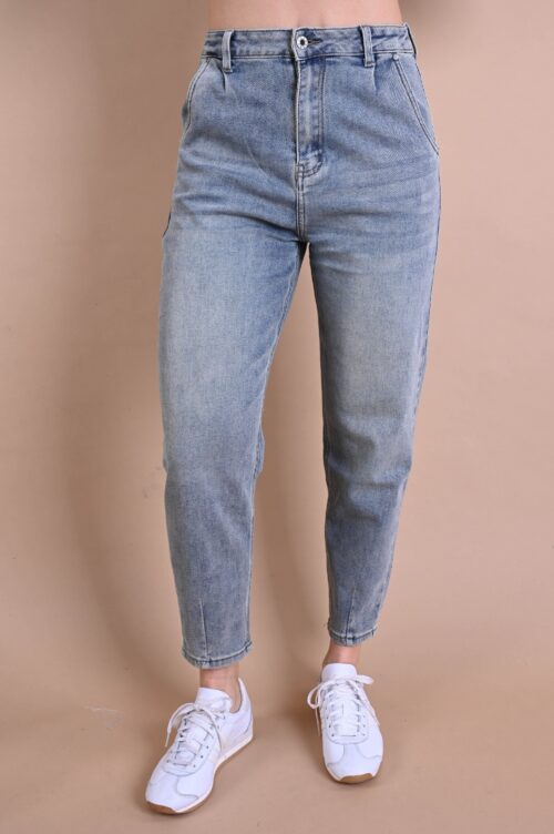 Alternative view of JEANS BAGGY LAVAGGIO STONE WASHED