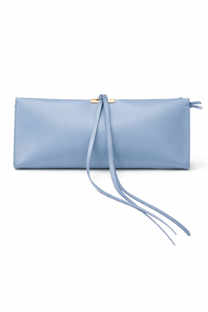 POCHETTE CON LACCETTI - Blue, TU 