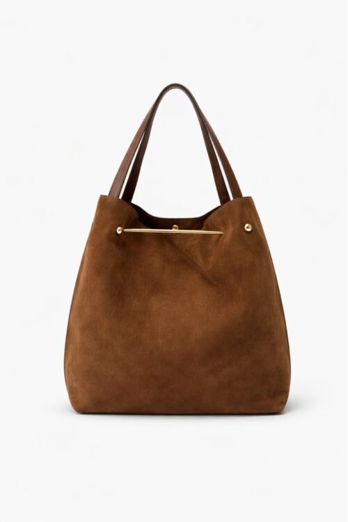 Alternative view of HOBO BAG SCAMOSCIATA A SPALLA CON POCHETTE INTERNA