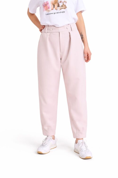 PANTALONI A PALLONCINO CON PINCES