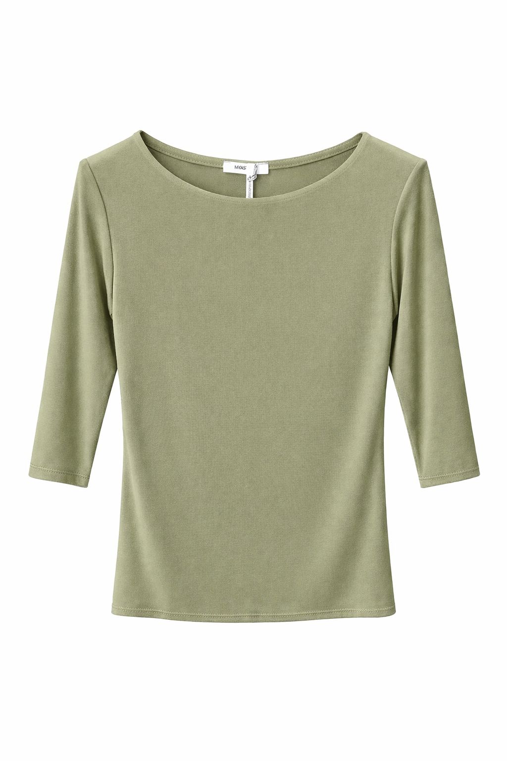 b8ae8259-a484-431c-a82b-a2aed1445647 MAGLIA BASICA SCOLLO ROTONDO - Militar, TU