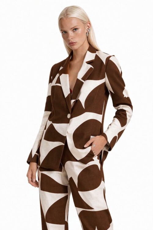 GIACCA LEGGERA FANTASIA ASTRATTA