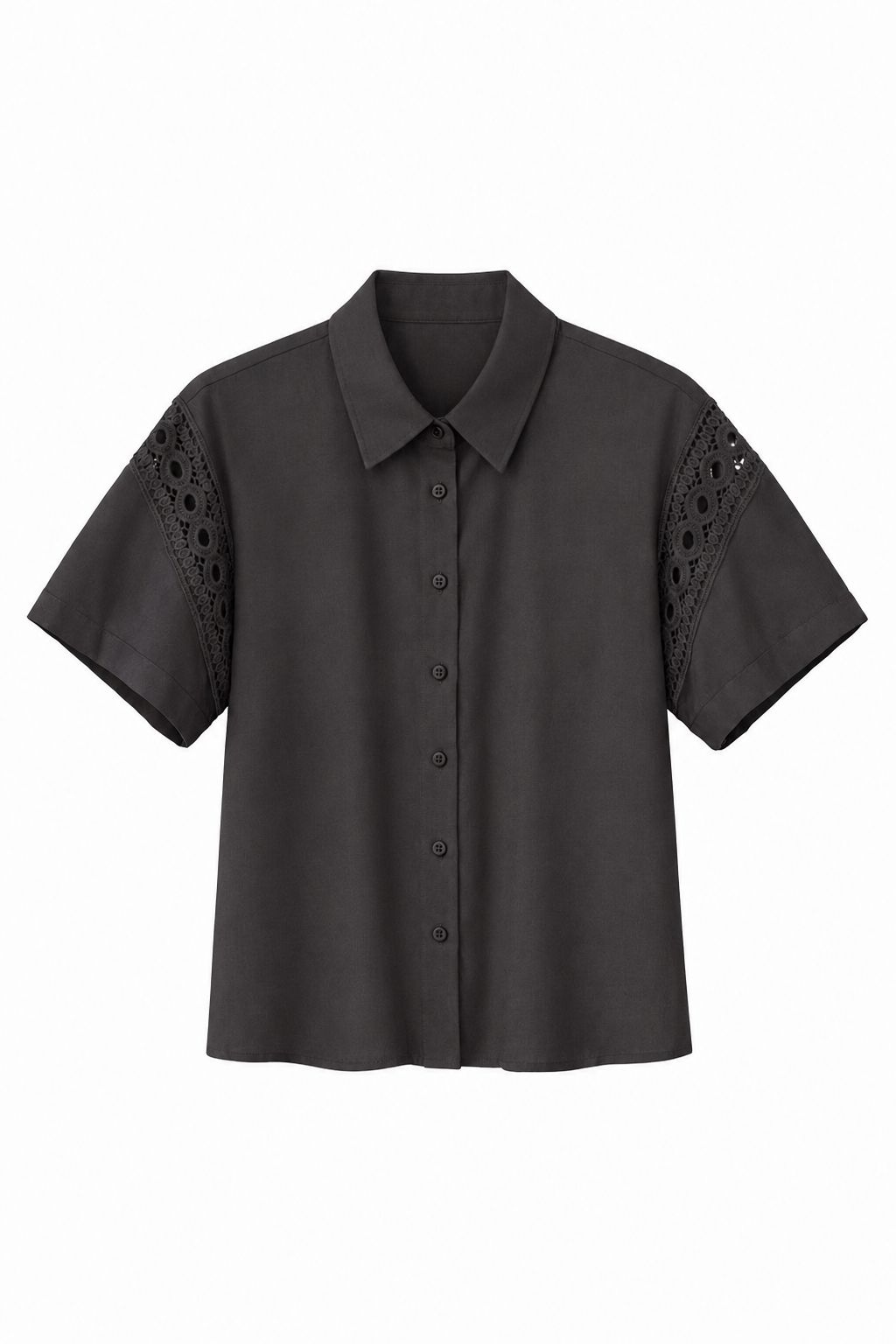 99e90af5-598c-445a-b575-f0529bea430e - Copia CAMICIA CON INSERTO DI PASSAMANERIA SULLA MANICA - Kaffee, S