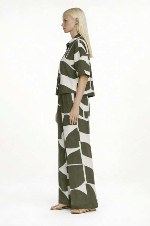 Alternative view of PANTALONI FANTASIA ASTRATTA