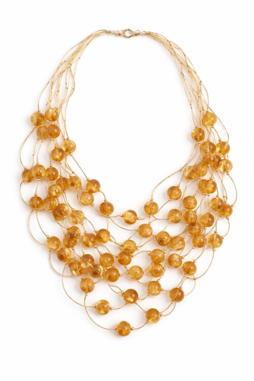 Alternative view of COLLANA CON MINI SFERE