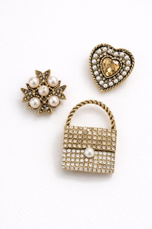 SET SPILLE BORSA E CUORE