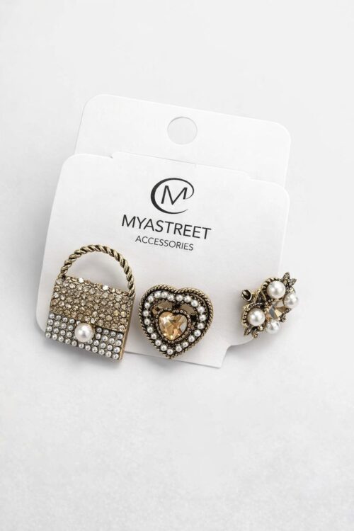 Alternative view of SET SPILLE BORSA E CUORE