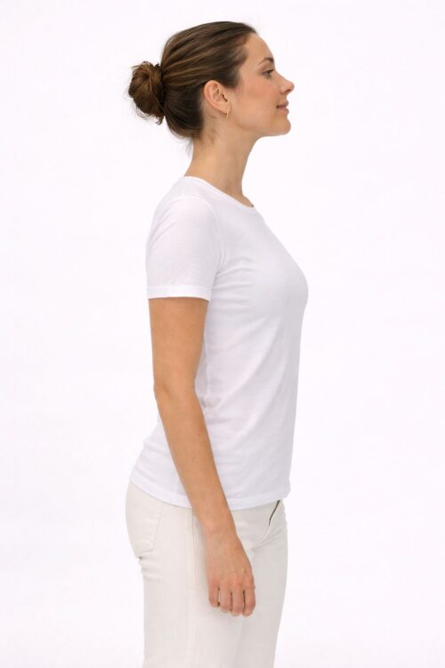 Alternative view of T-SHIRT RICAMO "LE VIE DEL SIGORE SONO INTASATE"