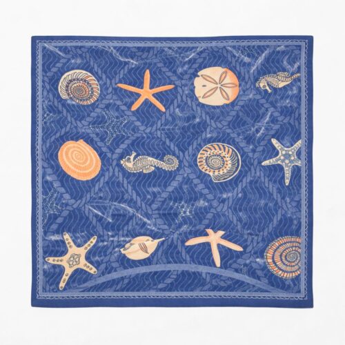 Alternative view of FOULARD FANTASIA MARINA