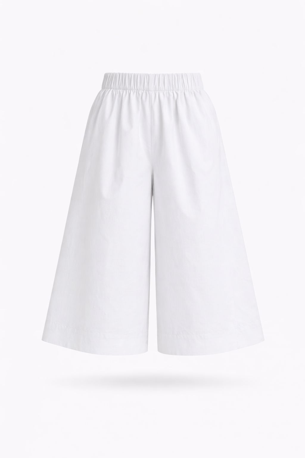 16a304a5-0cd3-4d84-92e5-28d4cd964dda PANTAGONNA CON VITA ELASTICIZZATA - Bianco, S