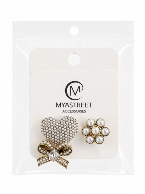 SET SPILLE CUORE E FIOCCO