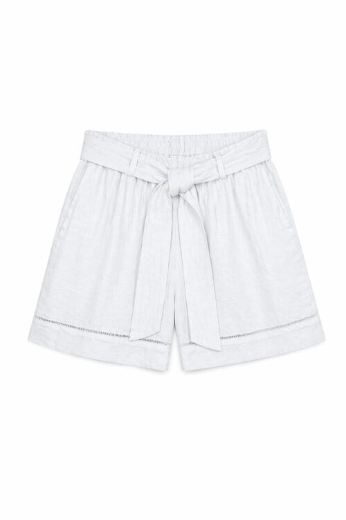 SHORTS IN LINO CON FUSCIACCA IN VITA