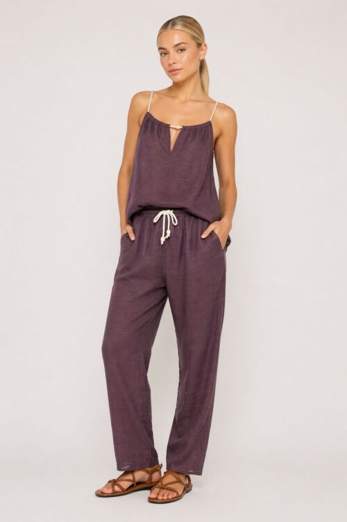 PANTALONI CON COULISSE IN CORDA