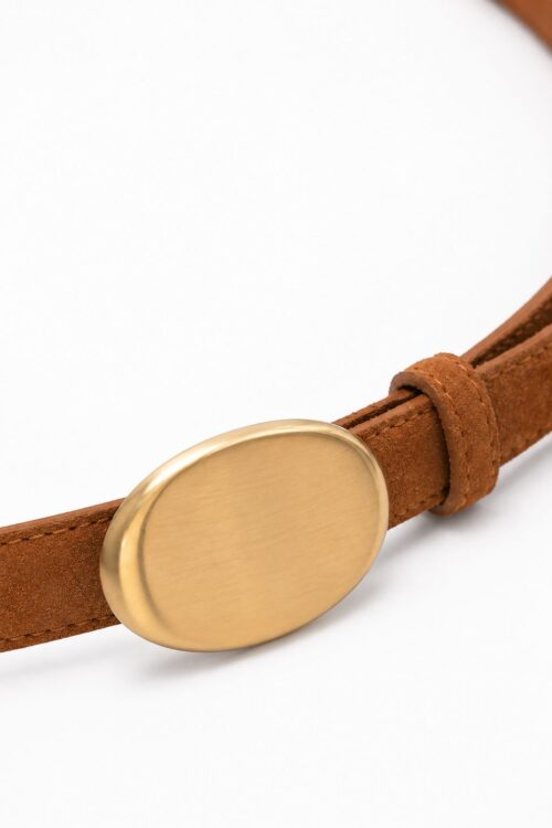 Alternative view of CINTURA CON BORCHIA OVALE