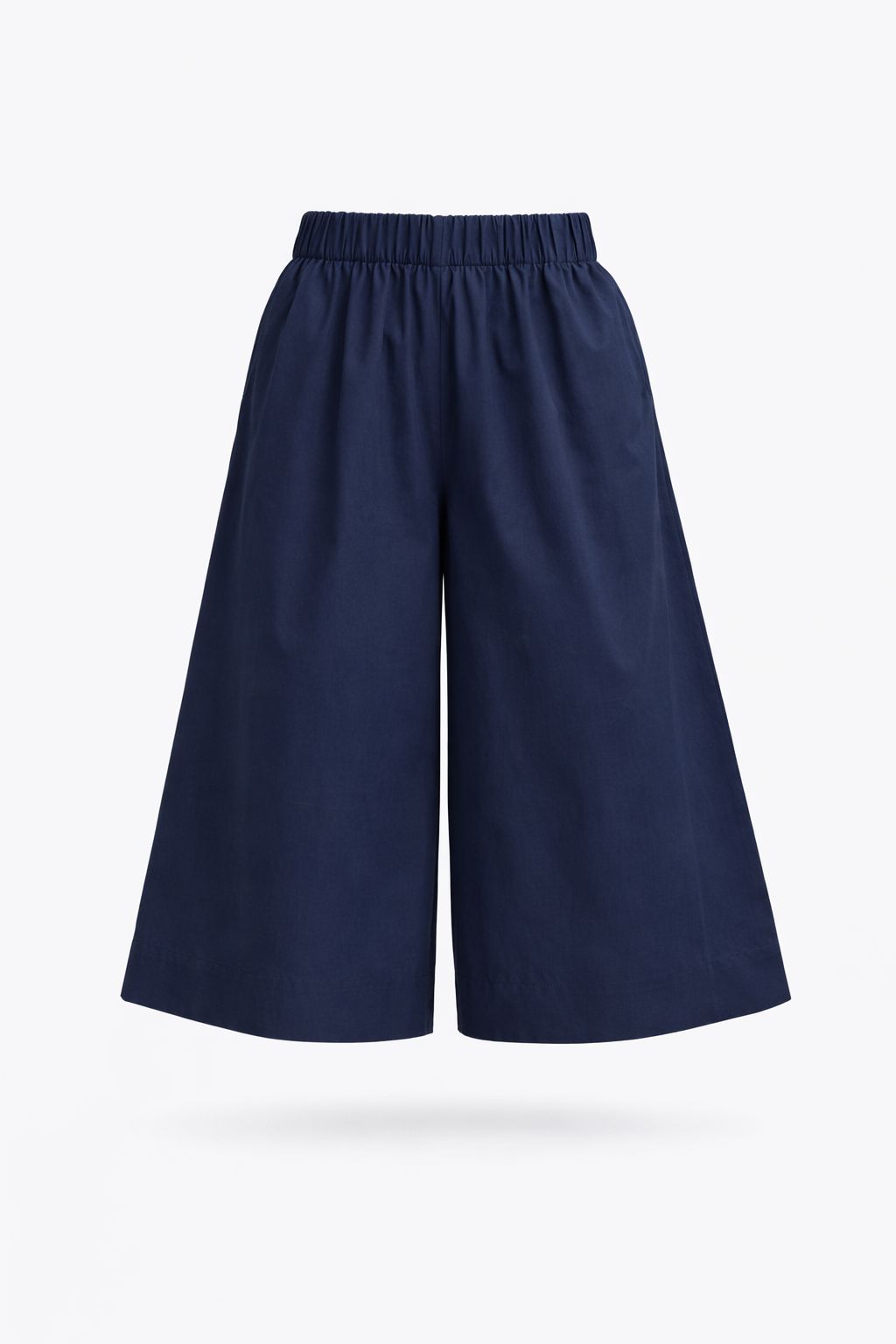 942ae2f0-50ff-4bf7-9cff-0f0eb0119b75 PANTAGONNA CON VITA ELASTICIZZATA - Blu, S