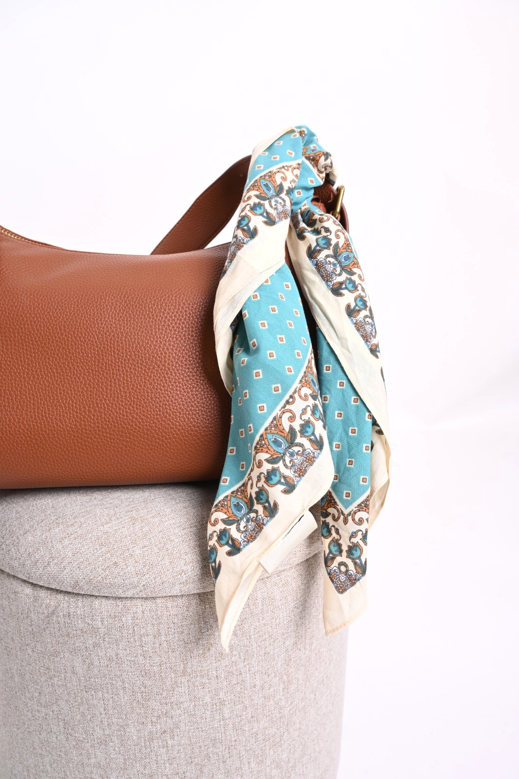 DSC_3626 FOULARD VARIE FANTASIE - Turchese, TU