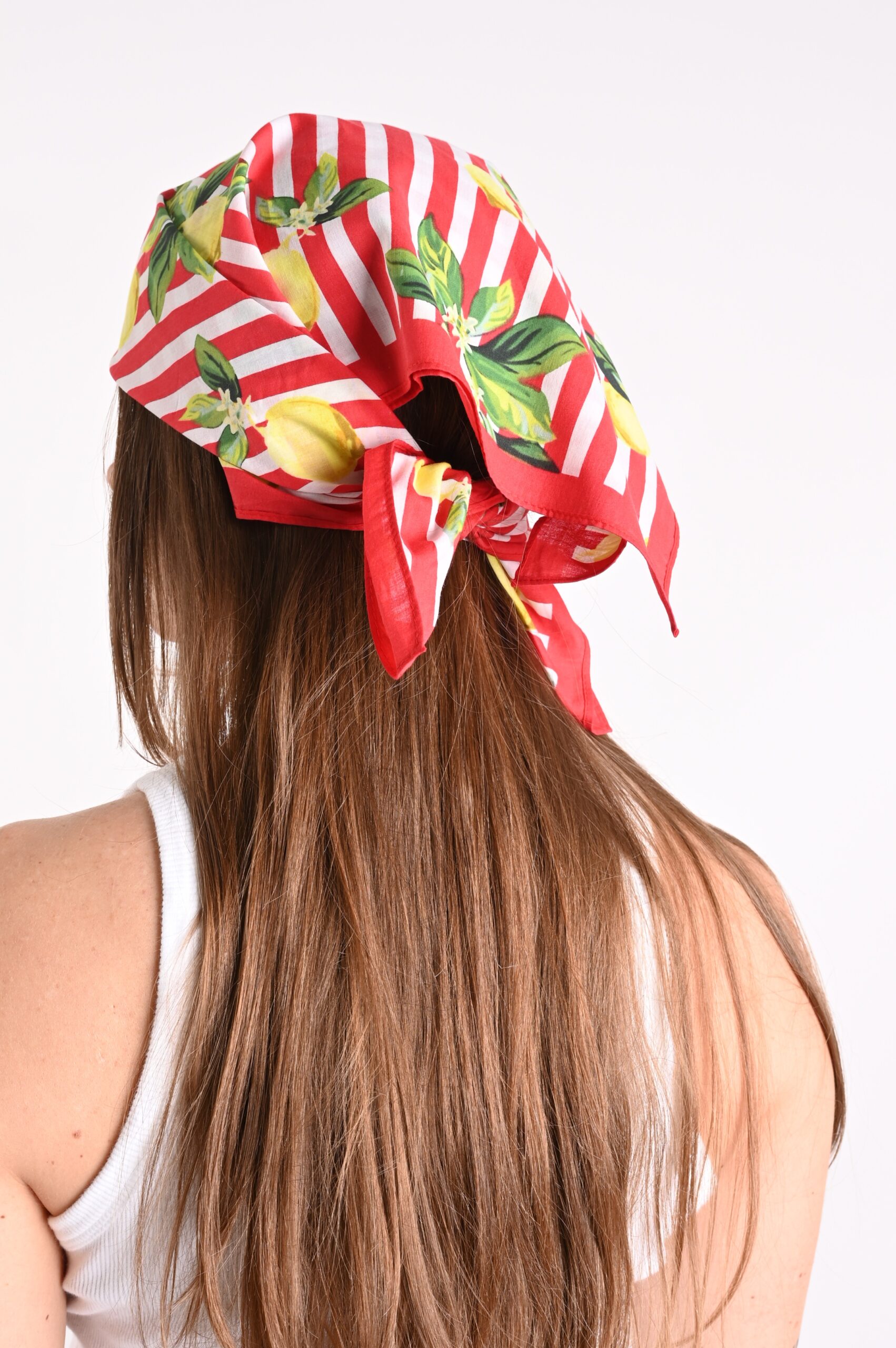 DSC_3659 FOULARD VARIE FANTASIE - Rosso, TU