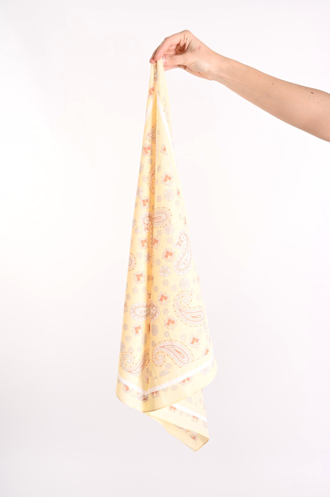 DSC_3667 FOULARD VARIE FANTASIE - Giallo, TU