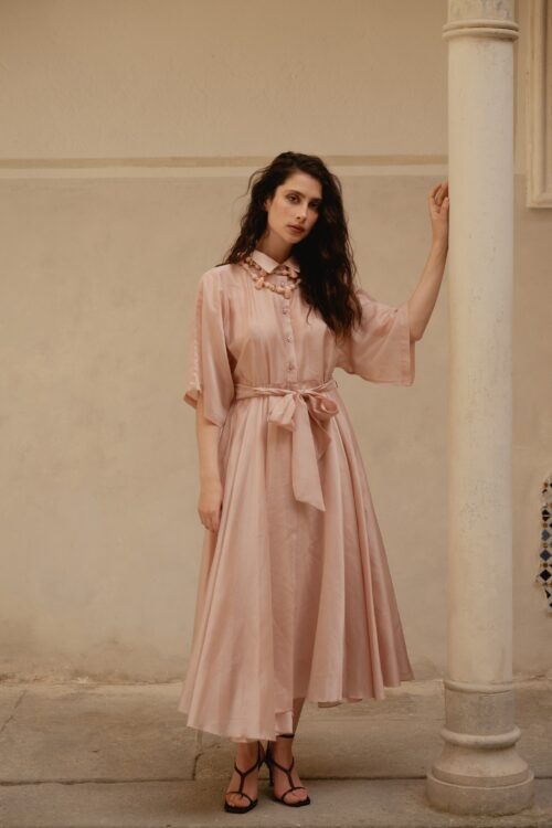 ABITO CHEMISIER IN LYONCELL