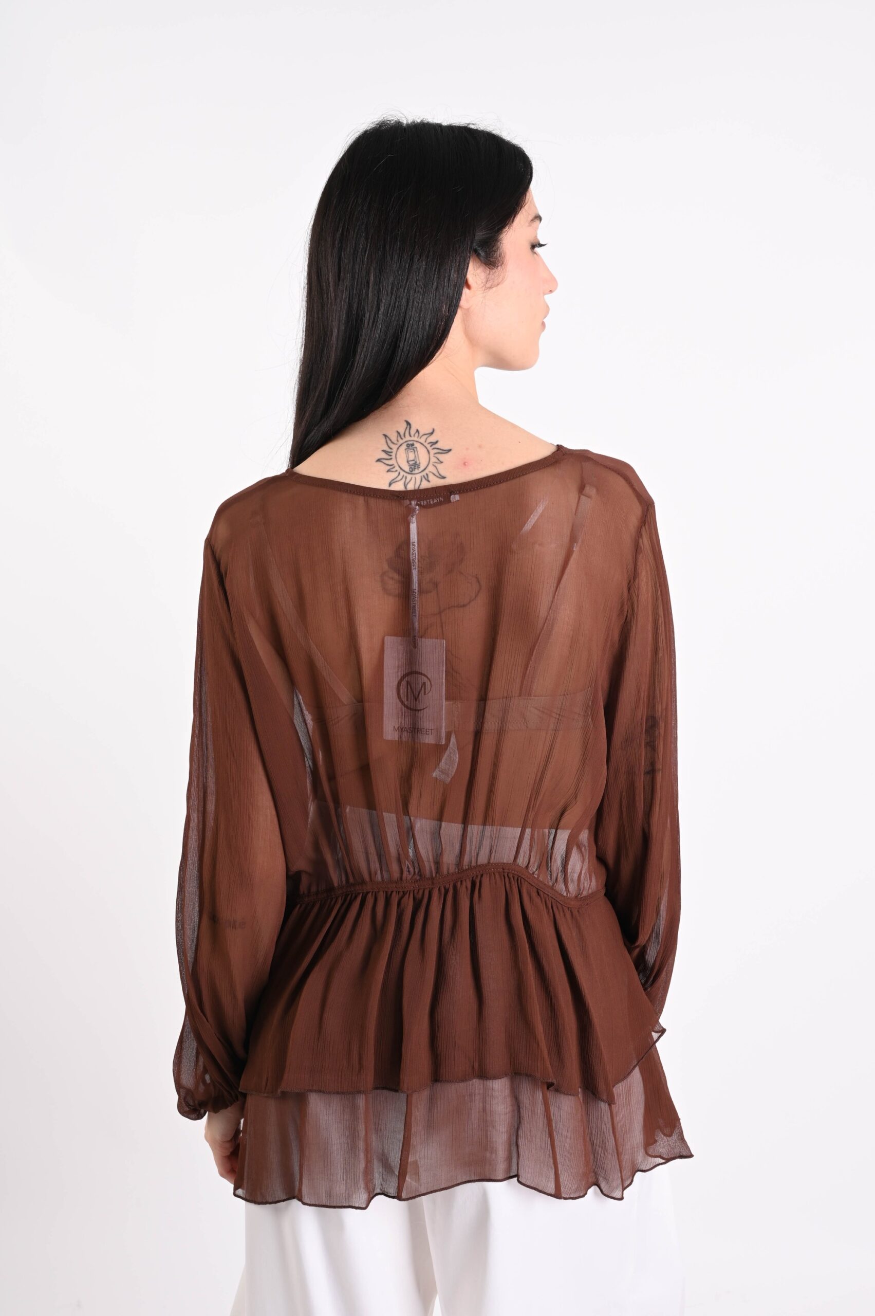 CAMICIA CON LACCETTI SUL DAVANTI – Bild 5