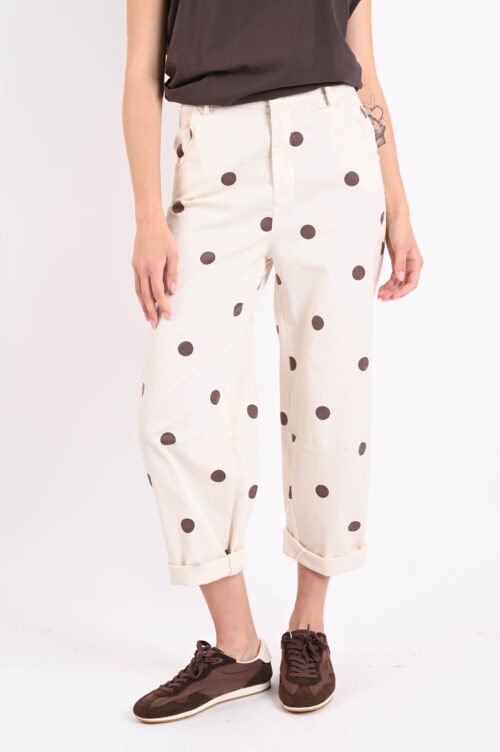 PANTALONI A POIS