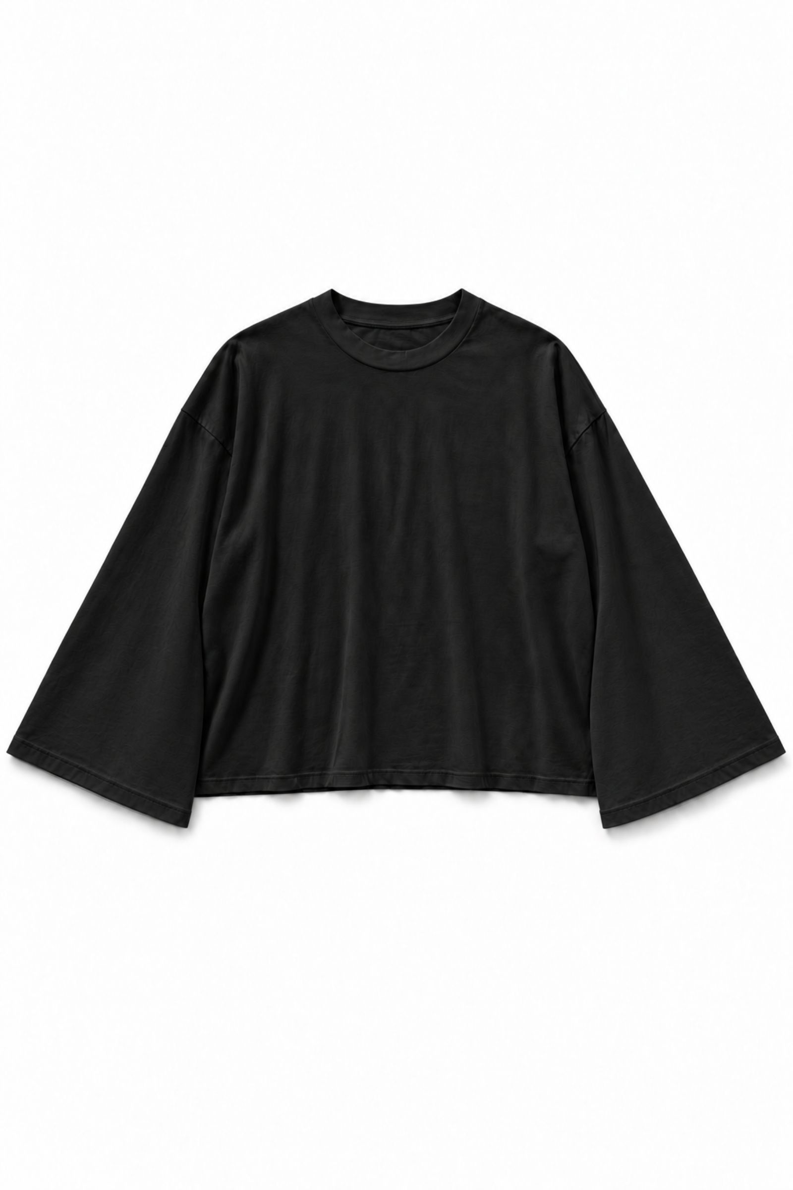 11 T-SHIRT OVERSIZE A MANICHE LUNGHE AMPIE - Nero, TU
