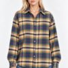 CAMICIA IN FLANELLA A QUADRI CON FRANGE - immagine 2