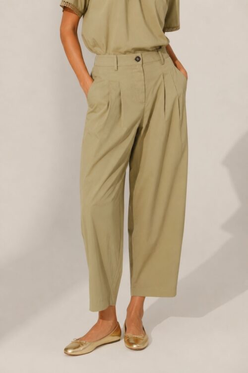 Alternative view of PANTALONI CON PINCES