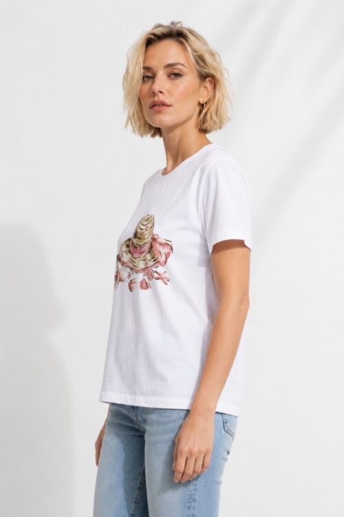 Alternative view of T-SHIRT STAMPA SUMMER HAT