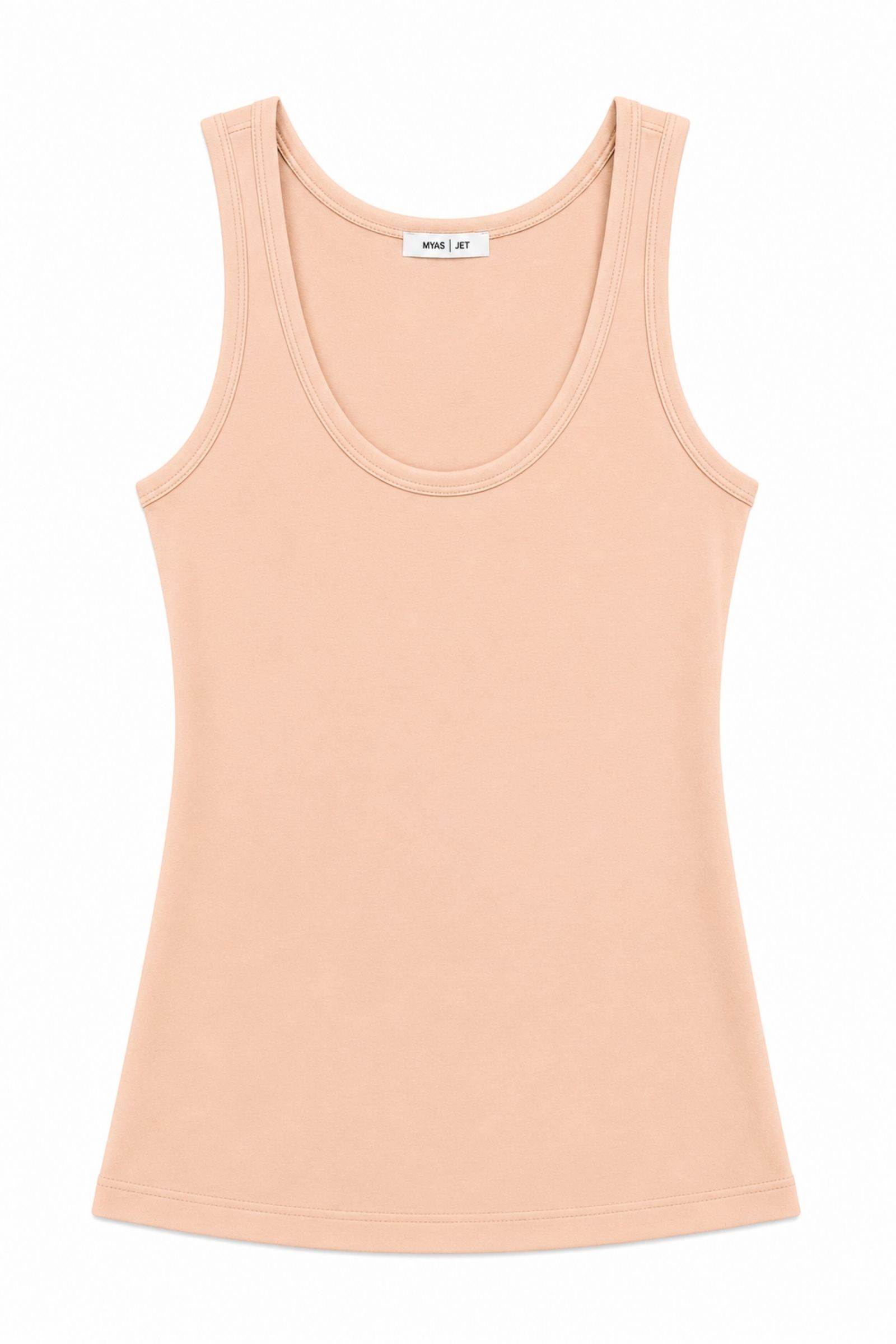 24 CANOTTA BASIC GIROCOLLO DONNA - Τριαντάφυλλο, TU