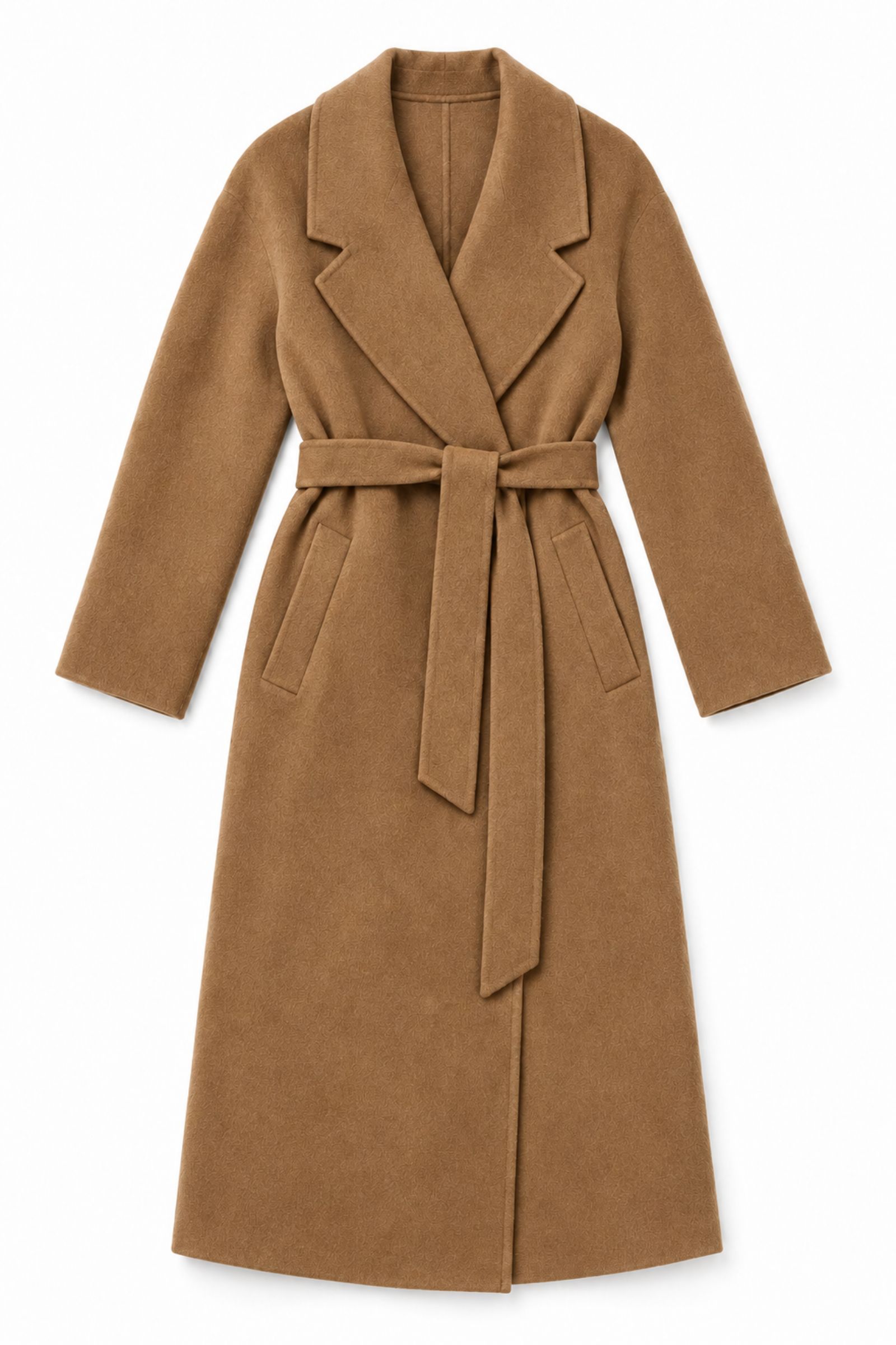 3 CAPPOTTO LUNGO CON CINTURA IN VITA - Cammello, S