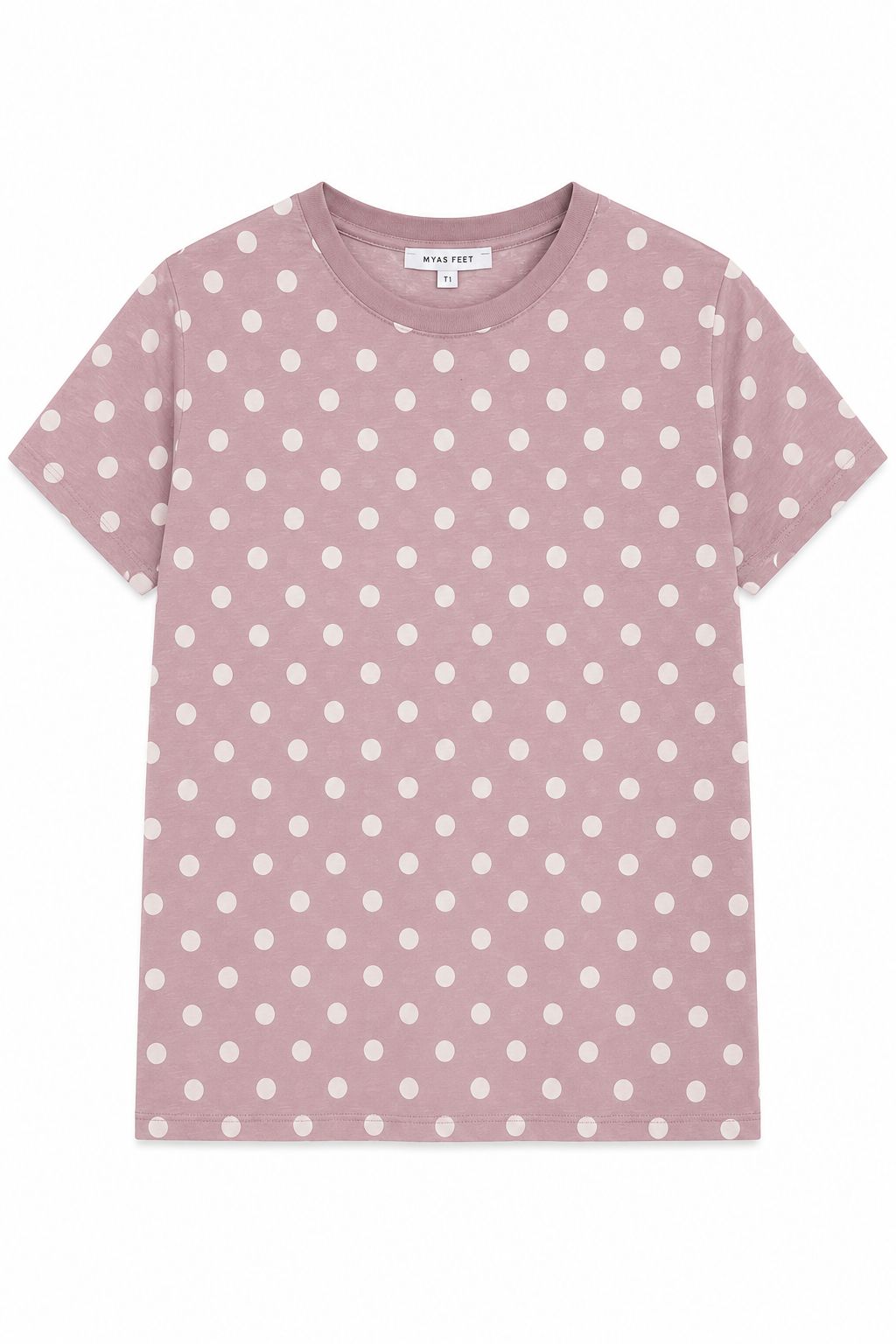 88e38316-7699-4c5d-9b44-63d34a0eaedc MAGLIA A POIS IN MISTO LINO - Rose, TU