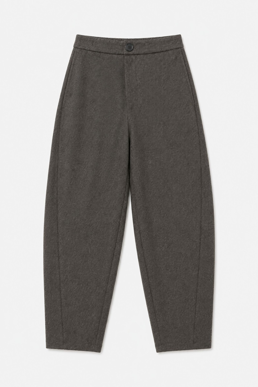 9 PANTALONE A GAMBA AMPIA - Fango, S