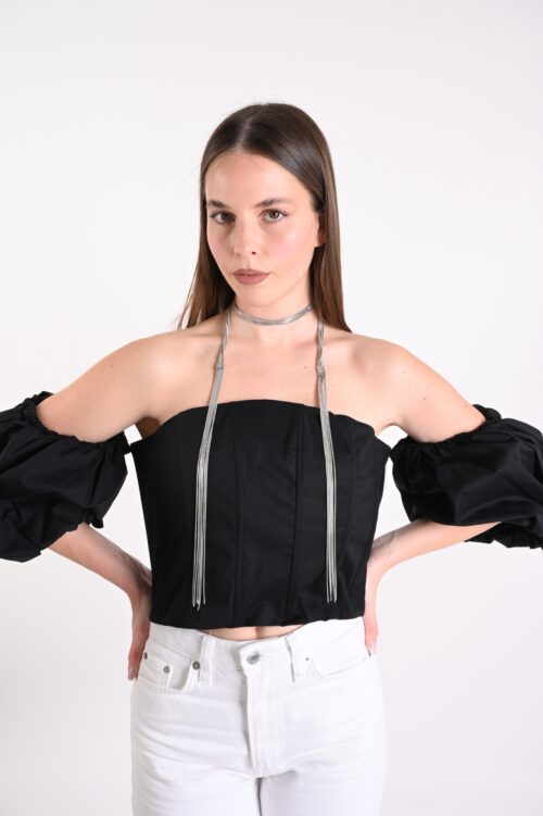 COLLANA LUNGA IN METALLO SENZA CHIUSURA