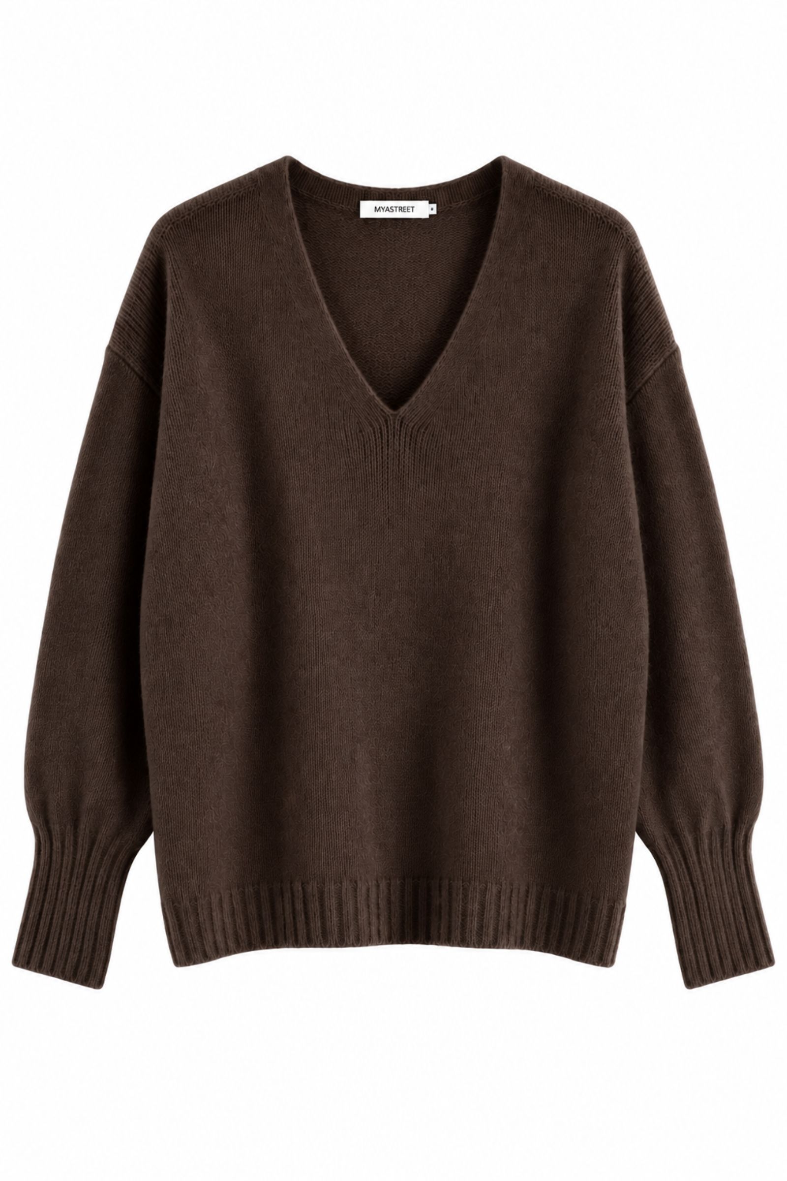 MD04125-06_MORO MAGLIONE CON SCOLLO A V E MANICHE A SBUFFO - Moro, TU