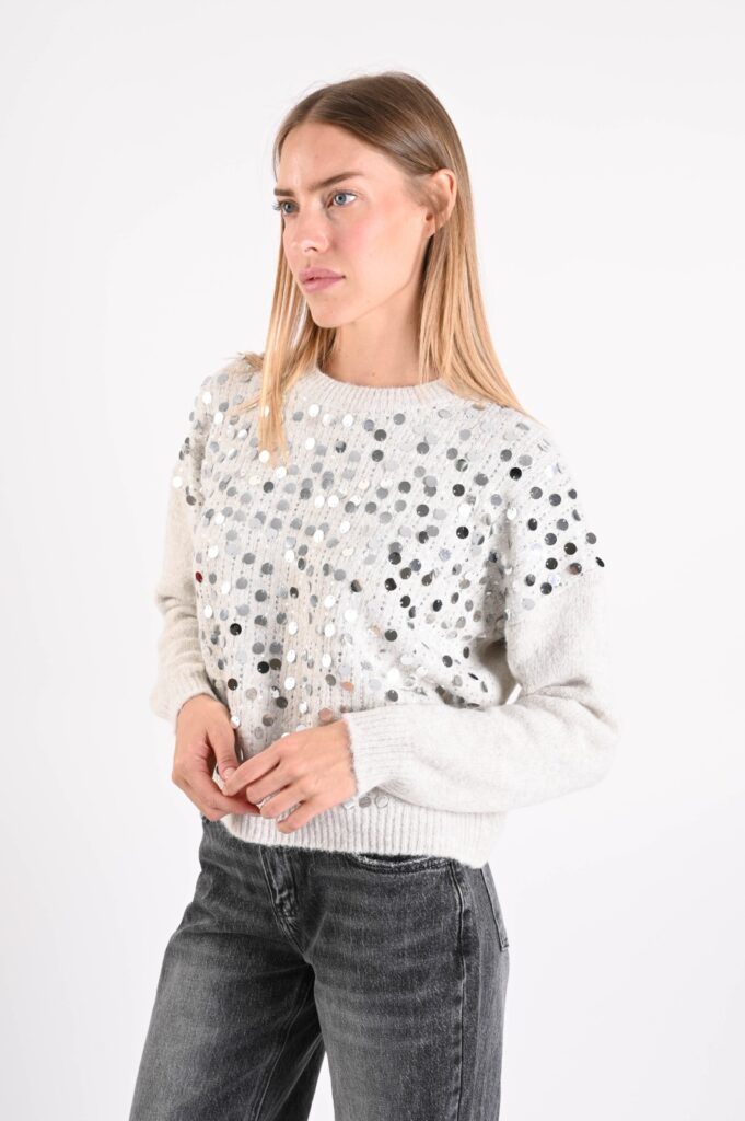 MAGLIONE CON PAILLETTES 